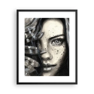 Poster in black frame - Wild Beauty - 40x50 cm