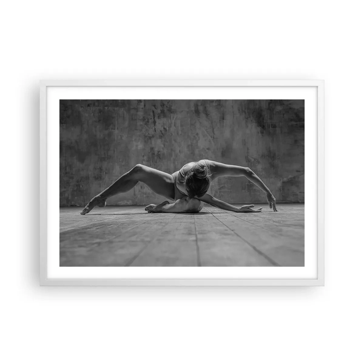 Poster in white frmae - Found Symmetry - 70x50 cm