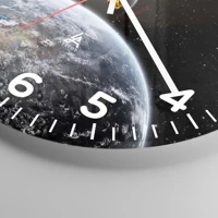 Clock face with numbers