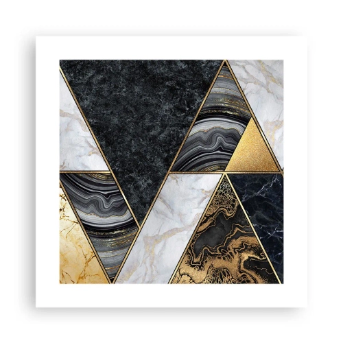 Poster - Stone on Stone - 40x40 cm