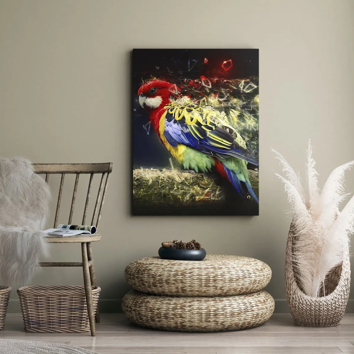 Canvas picture - Messenger of Light - 80x120 cm