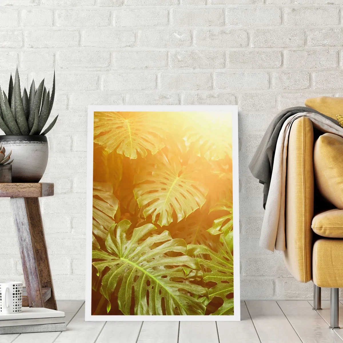 Poster - Walking into the Green - 50x70 cm