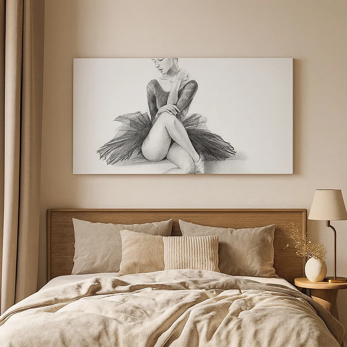 Canvas picture - Enchanted by a Dance - 30x30 cm