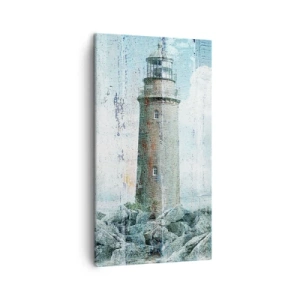 Canvas picture - On an Old Piece of Wood - 45x80 cm