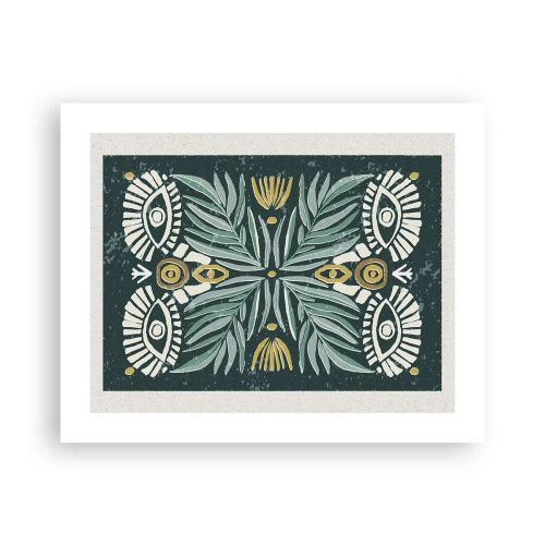 Poster - Like a Folklore Cutout - 50x40 cm