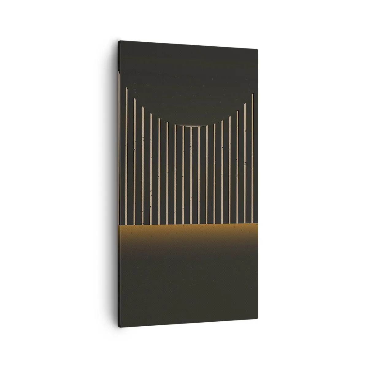 Canvas picture - Investigating Darkness - 55x100 cm