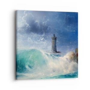 Canvas picture - Standing Guard against the Elements - 30x30 cm