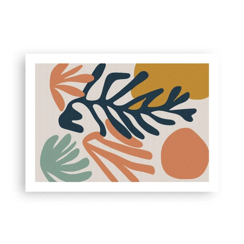 Poster - Coral Sea - 70x50 cm
