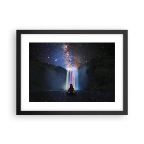 Poster in black frame - Absolute Harmony - 40x30 cm