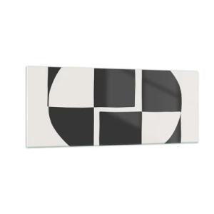 Glass picture - Antithesis-Synthesis - 100x40 cm