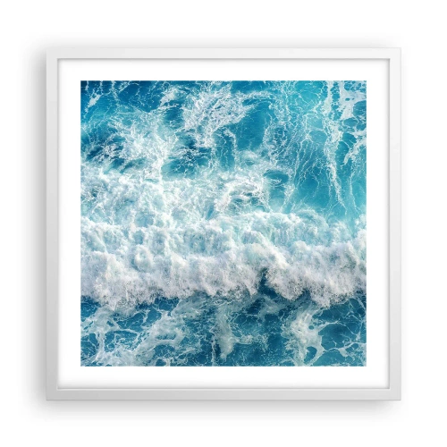 Poster in white frmae - Jouful and Loud - 50x50 cm