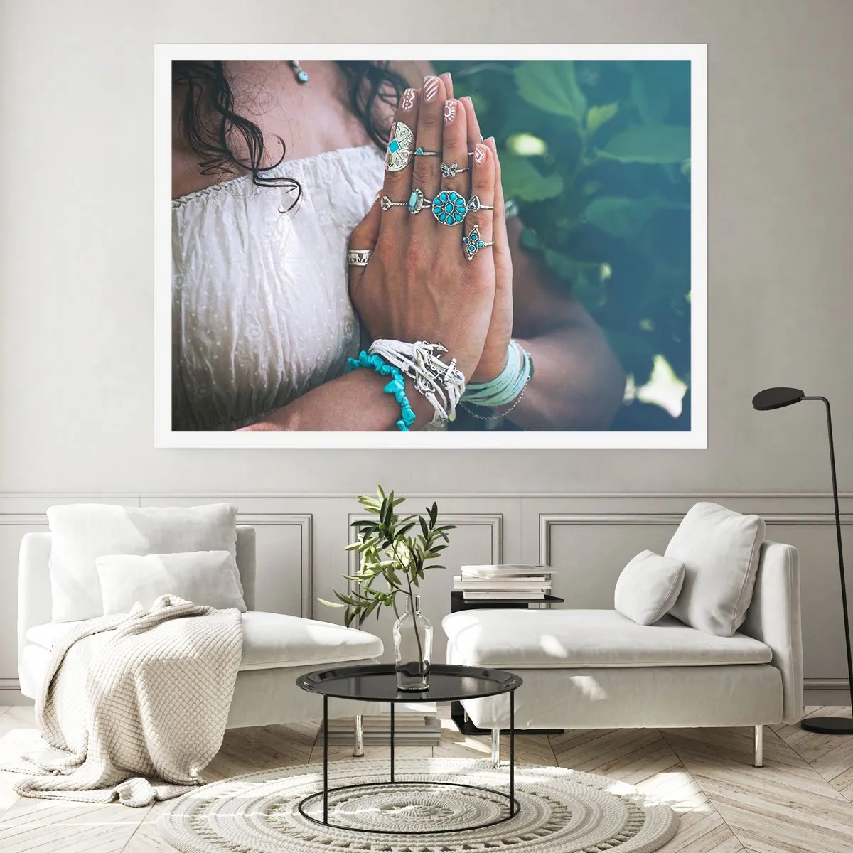 Poster - Welcome to the Centre of Wellbeing - 40x30 cm