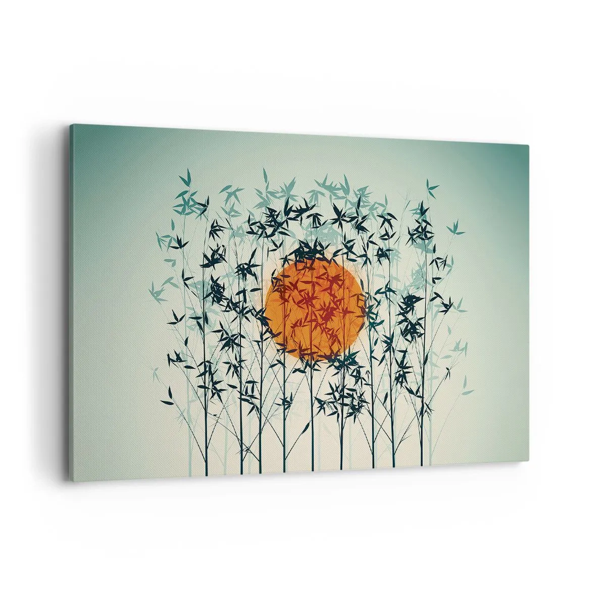 Canvas picture - Japanese Sun - 100x70 cm