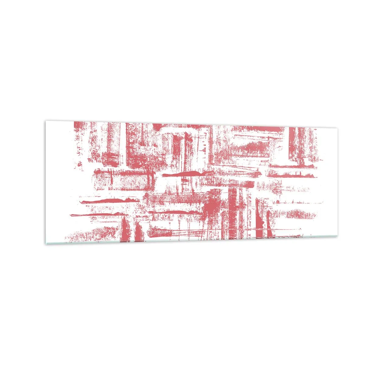 Glass picture - Red City - 140x50 cm