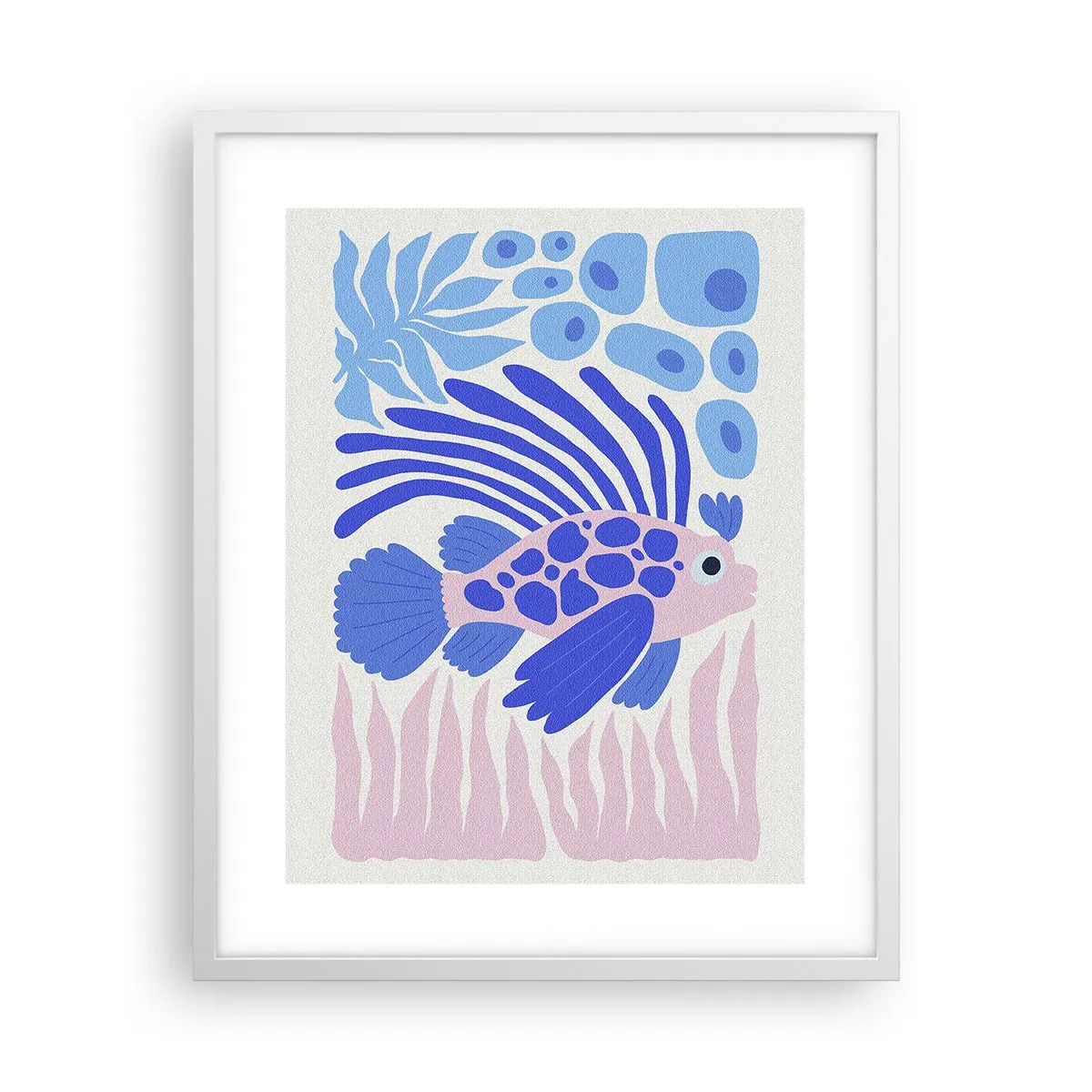 Poster in white frmae - In His Element - 40x50 cm