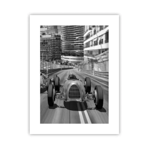 Poster - Long Time Ago in Monte Carlo - 30x40 cm