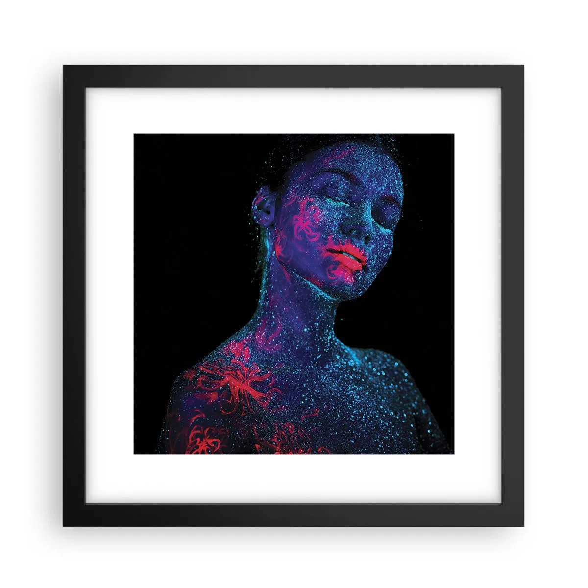 Poster in black frame - In Stardust - 30x30 cm