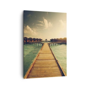 Canvas picture - Warm Welcome - 50x70 cm