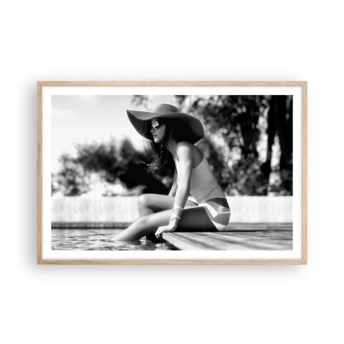 Poster in light oak frame - Summer Dream - 91x61 cm