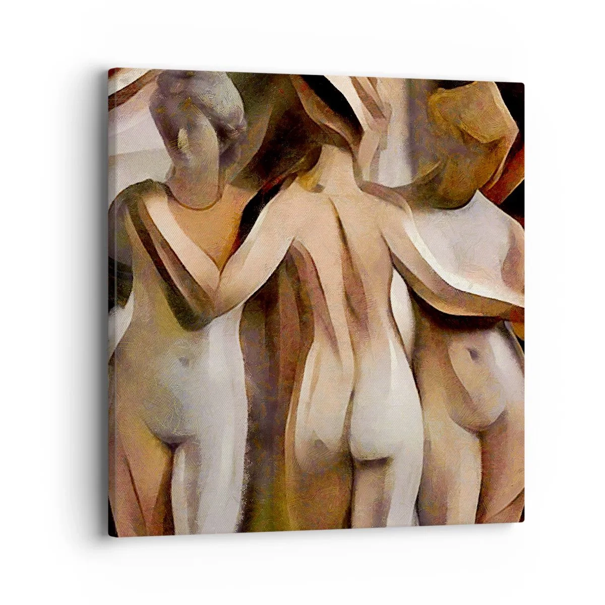 Canvas picture - Three Graces 2.0 - 40x40 cm