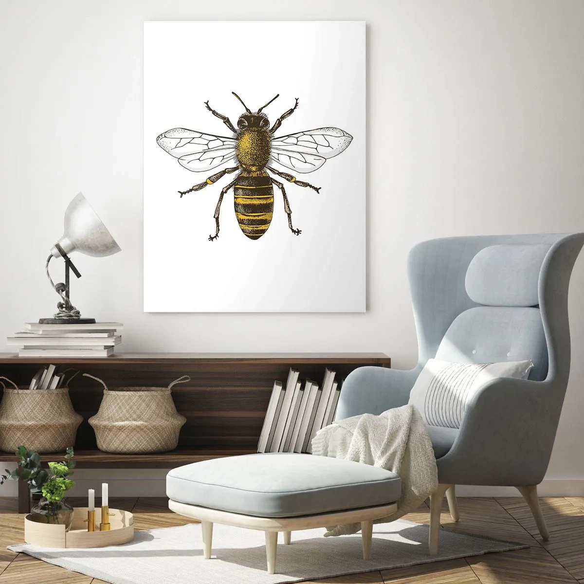 Glass picture - Beautiful and Good - 70x100 cm