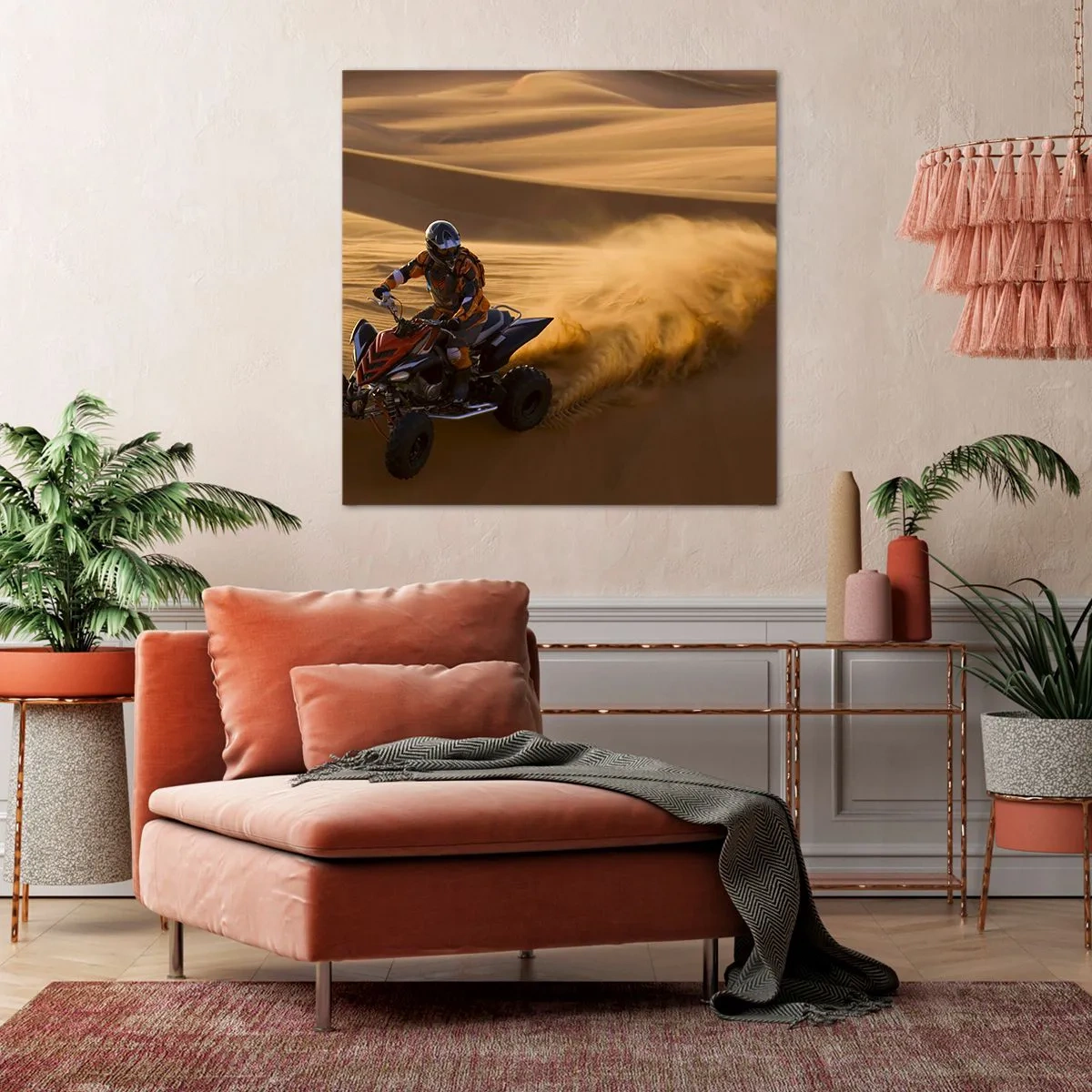 Canvas picture - On Sand Waves - 60x60 cm