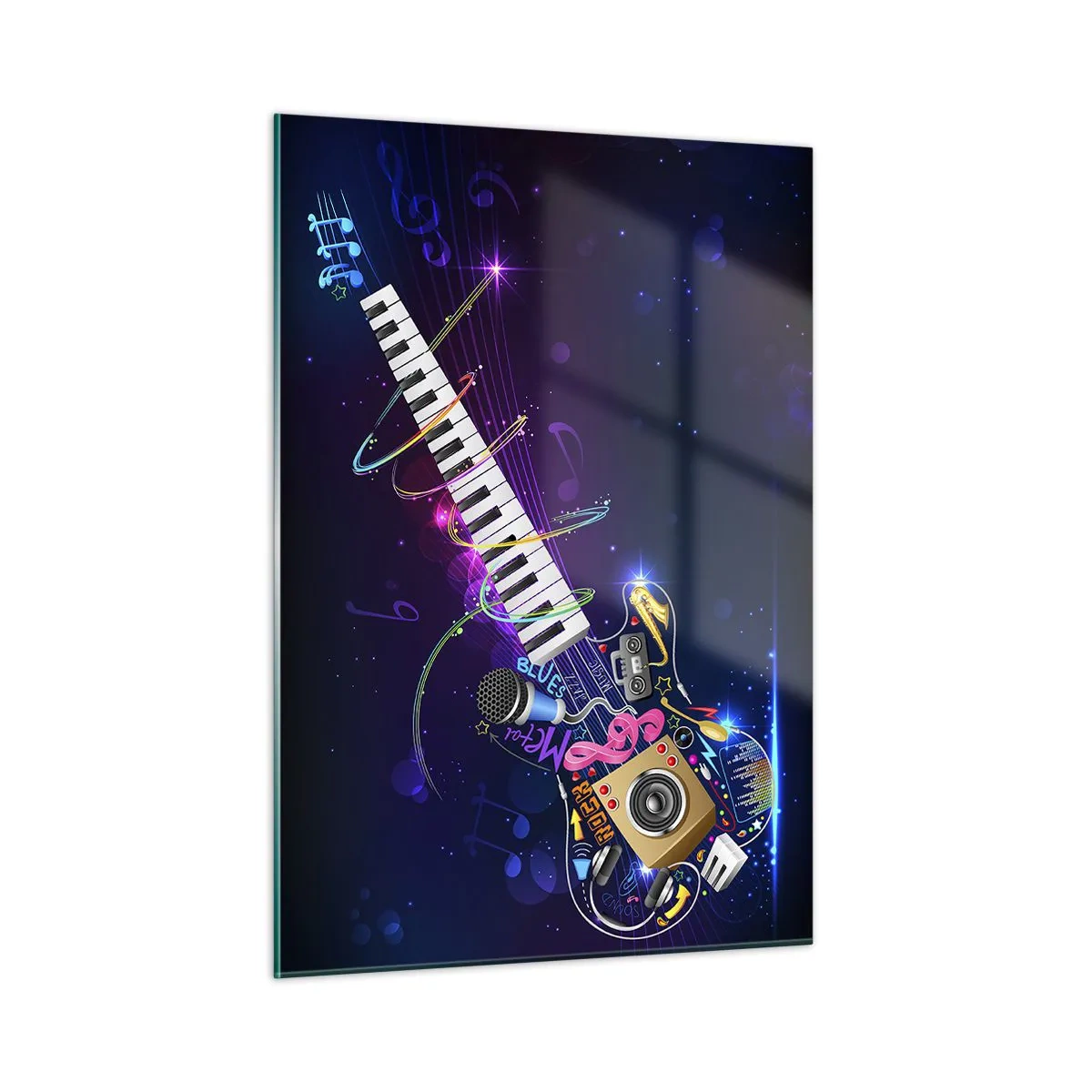 Glass picture - All Is Well - 50x70 cm