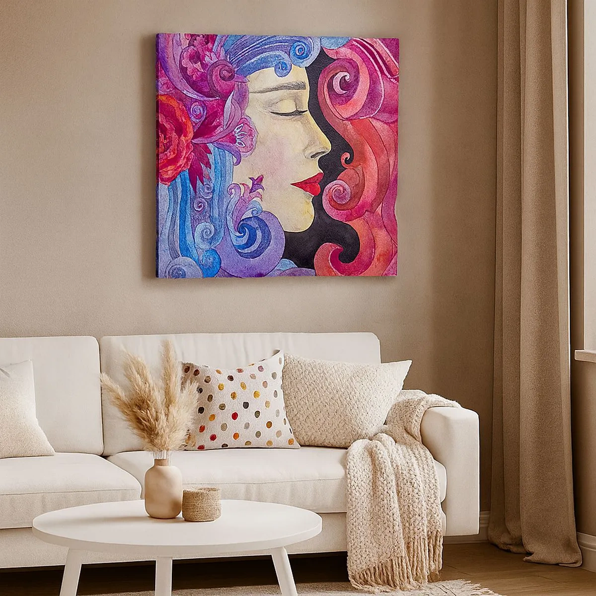 Canvas picture - Secession Still Alive - 30x30 cm