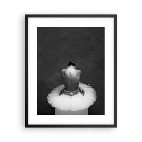 Poster in black frame - It Is Blossoming - 40x50 cm