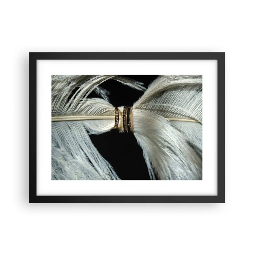 Poster in black frame - …and I won't Leave You… - 40x30 cm