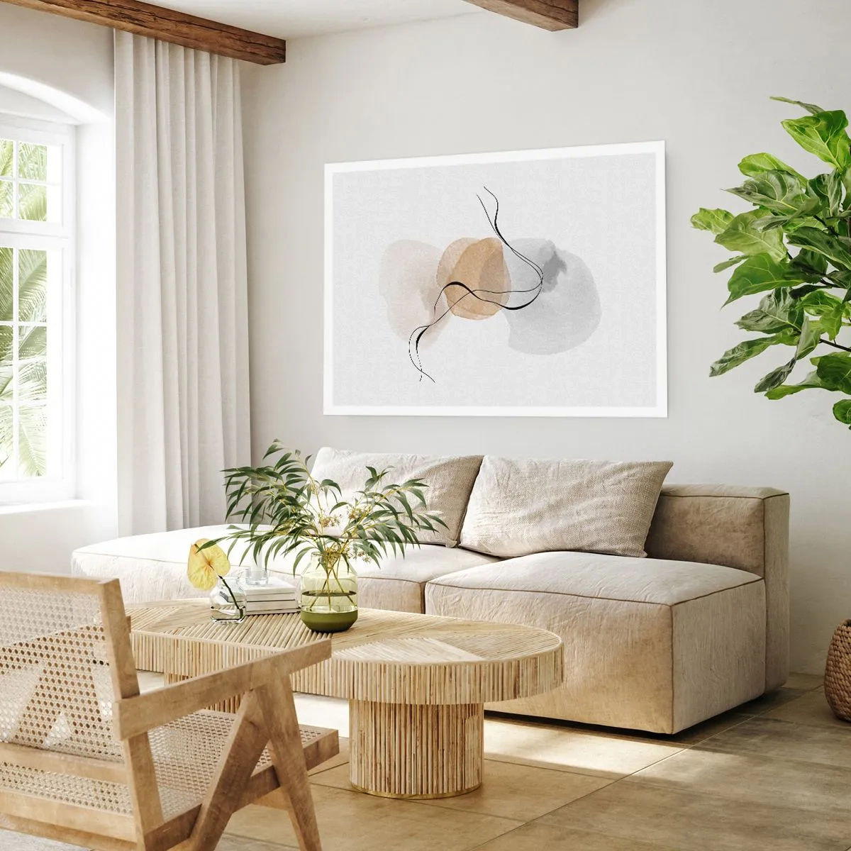 Poster - Air Beads - 70x50 cm