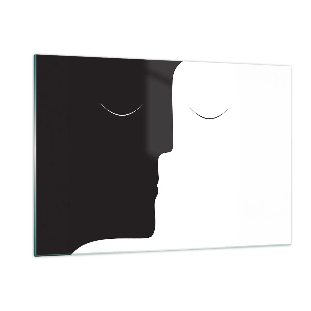 Glass picture - Unity of Opposites - 120x80 cm