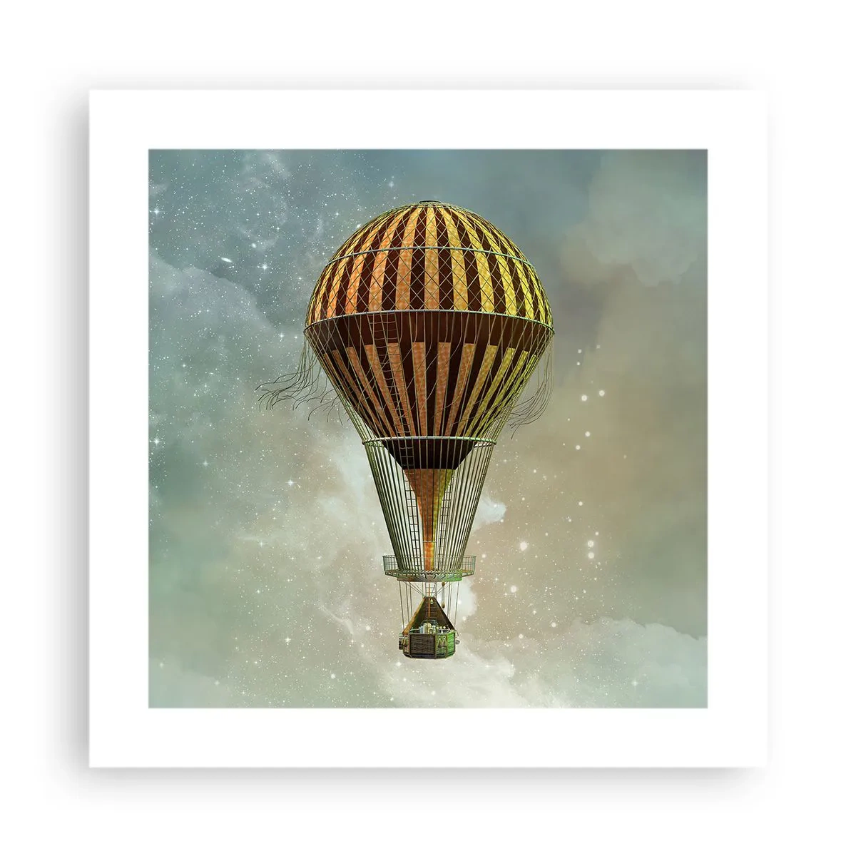 Poster - Pioneer Flight - 40x40 cm