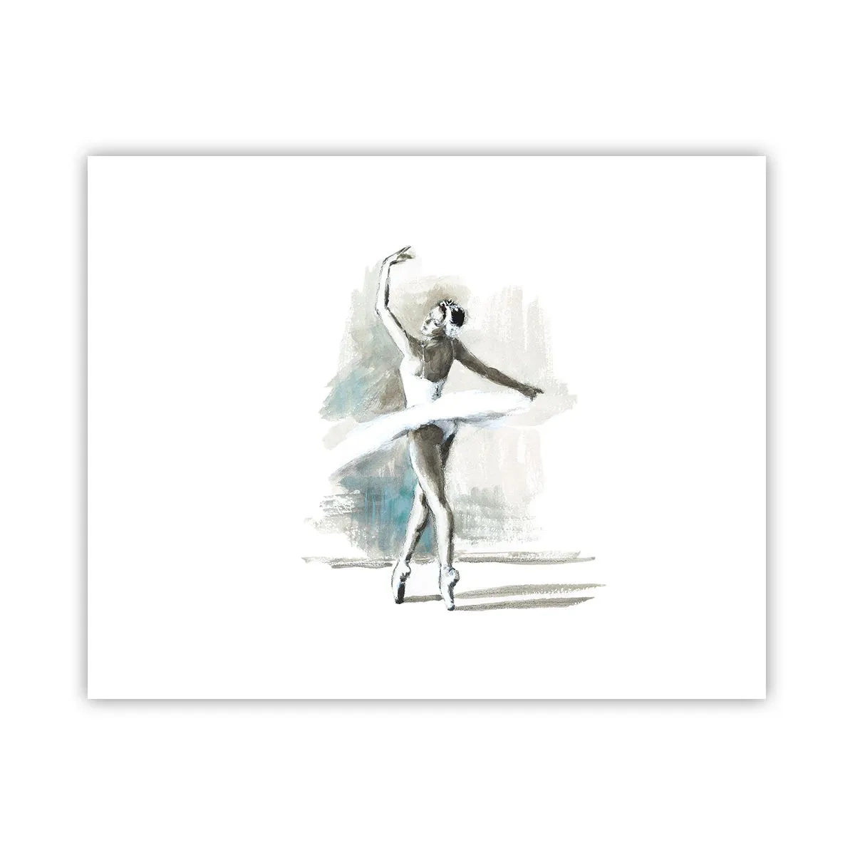 Poster - Enchanted into a Swan - 50x40 cm