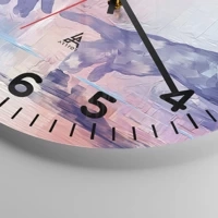 Clock face with numbers