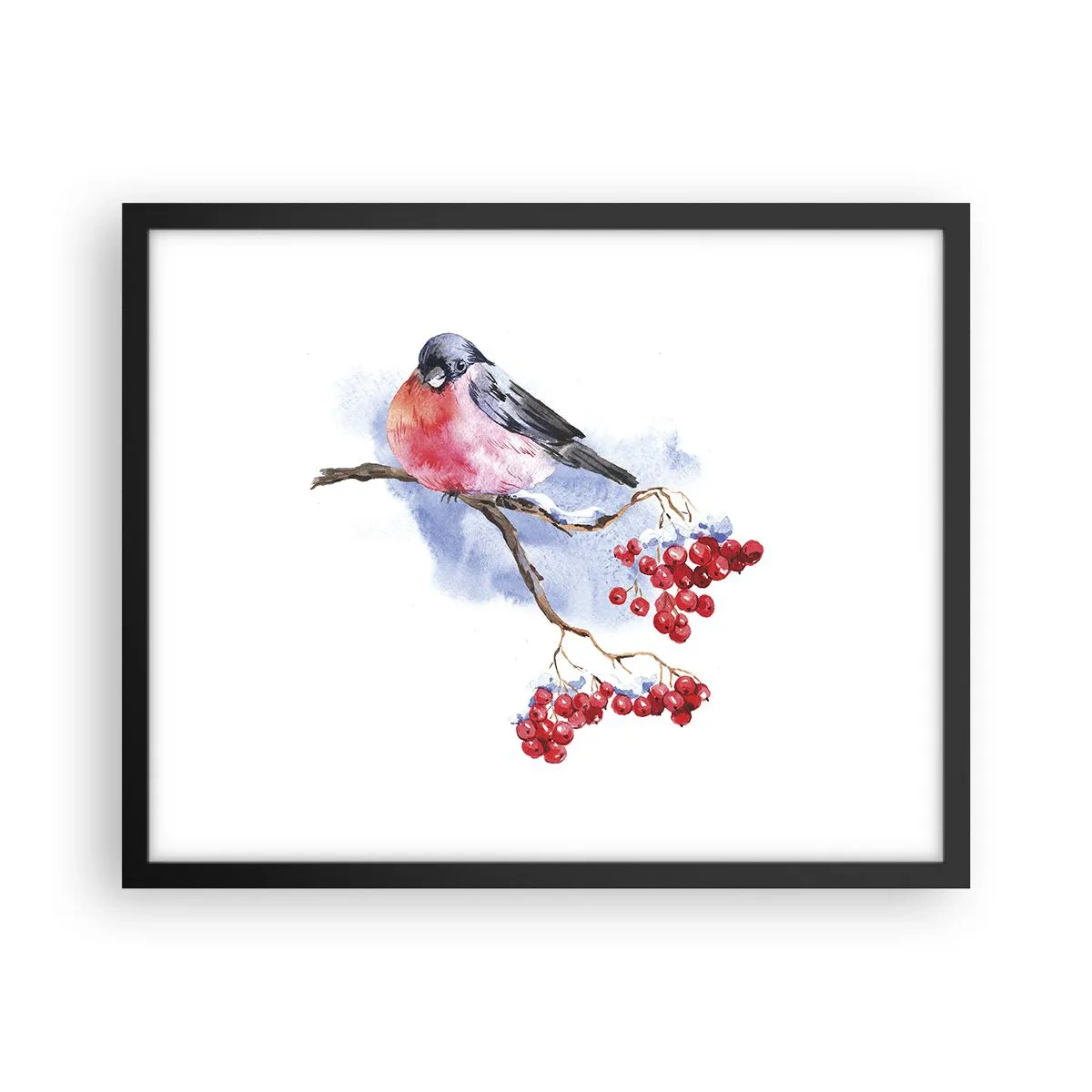 Poster in black frame - Winter in Colour - 50x40 cm