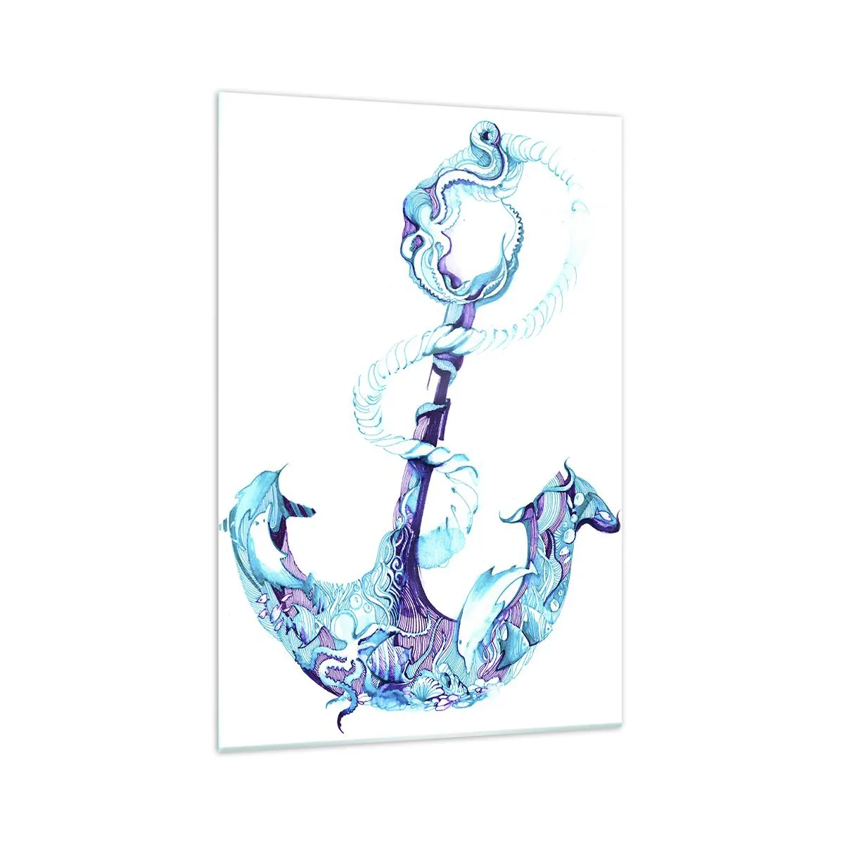 Glass picture - Trustee of the Sea - 70x100 cm