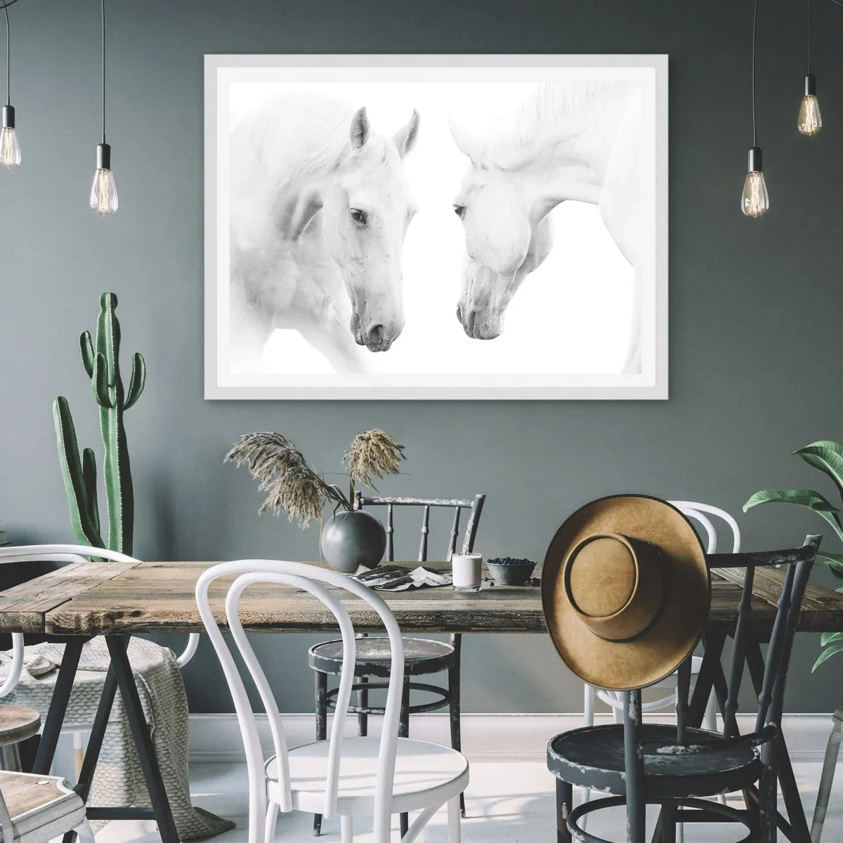 Poster in white frmae - Is this friendship…? - 40x30 cm