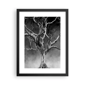 Poster in black frame - Primordial and Sacred - 30x40 cm