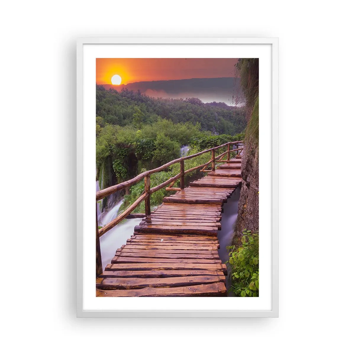 Poster in white frmae - Unbelievable Beauty - 50x70 cm