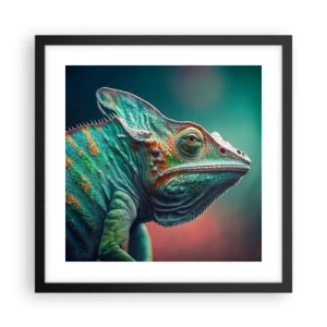 Poster in black frame - Can You See Me? That's Too Bad... - 40x40 cm