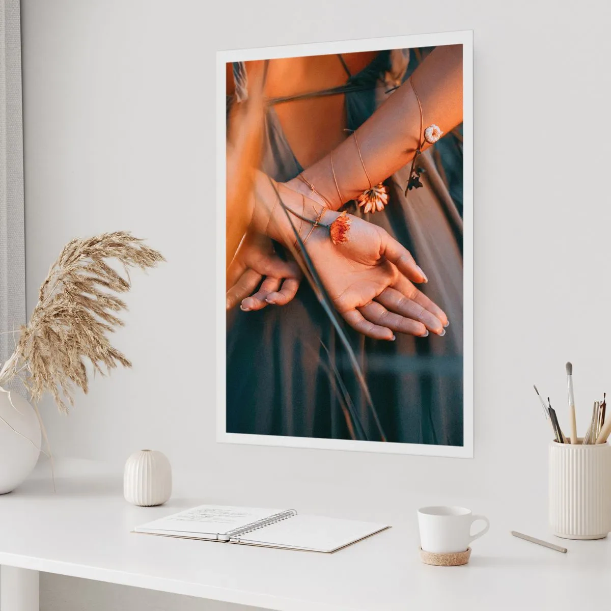 Poster - Connected with Nature - 30x40 cm