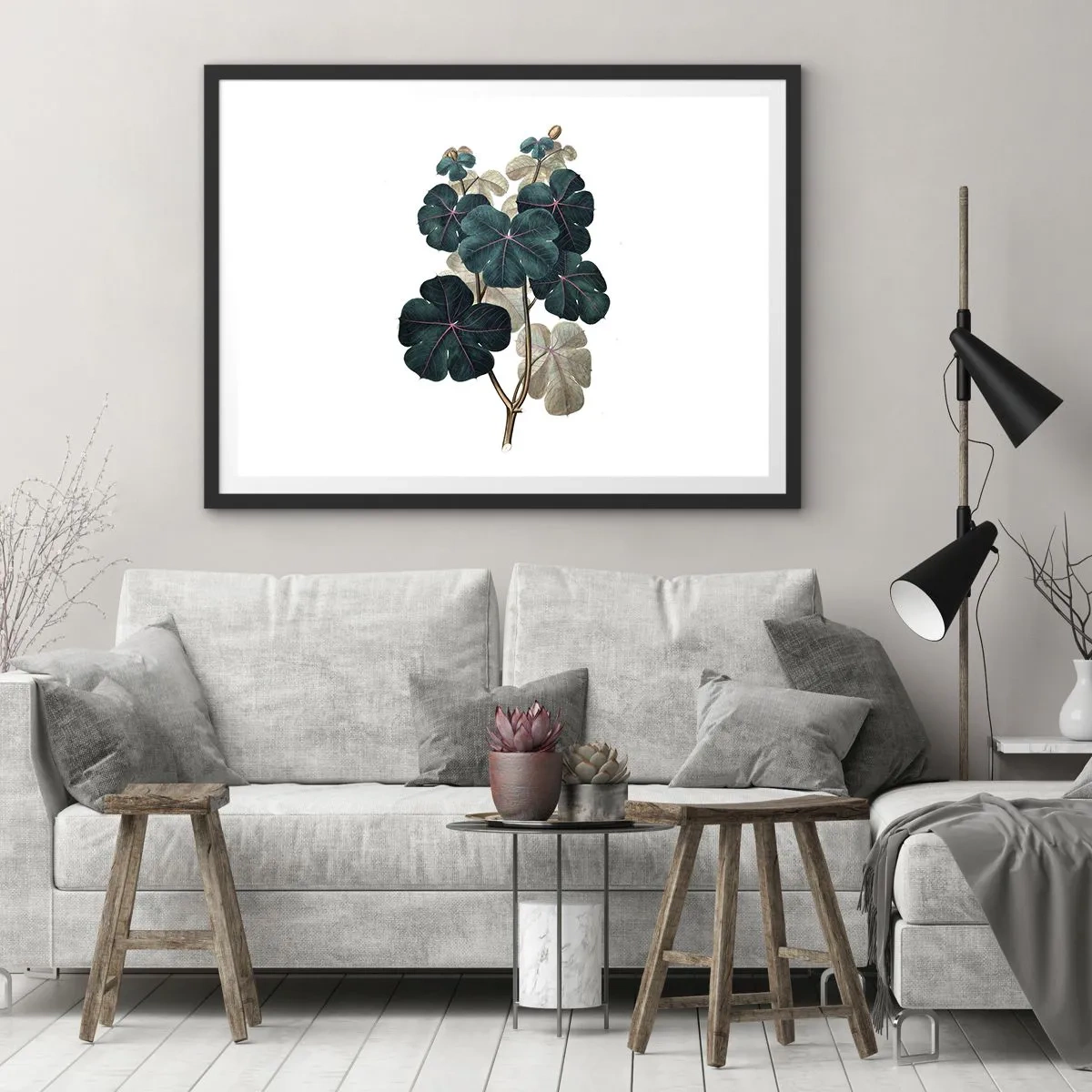 Poster in black frame - From the Old Herbarium - 70x50 cm