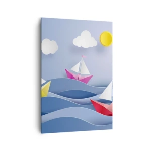Canvas picture - Rocking the Waves - 70x100 cm