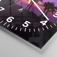 Clock face with numbers