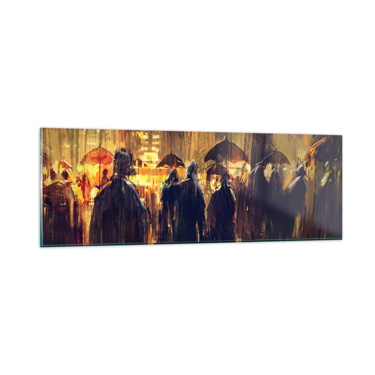 Glass picture - Followers of the Rain - 90x30 cm
