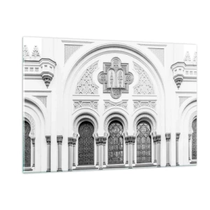 Glass picture - At the Crossroads of Cultures - 120x80 cm