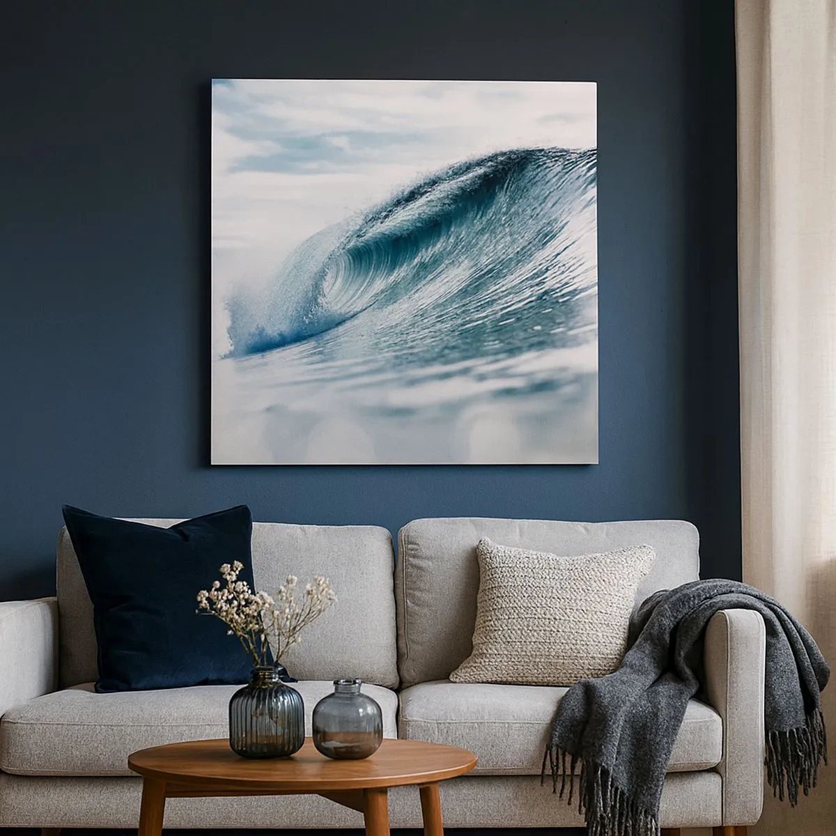 Canvas picture - Water Summit - 30x30 cm