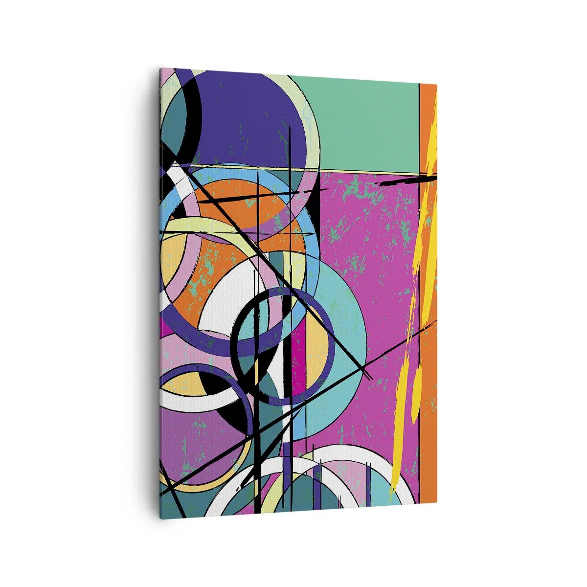 Canvas picture - Wheels Go Round and Round - 70x100 cm