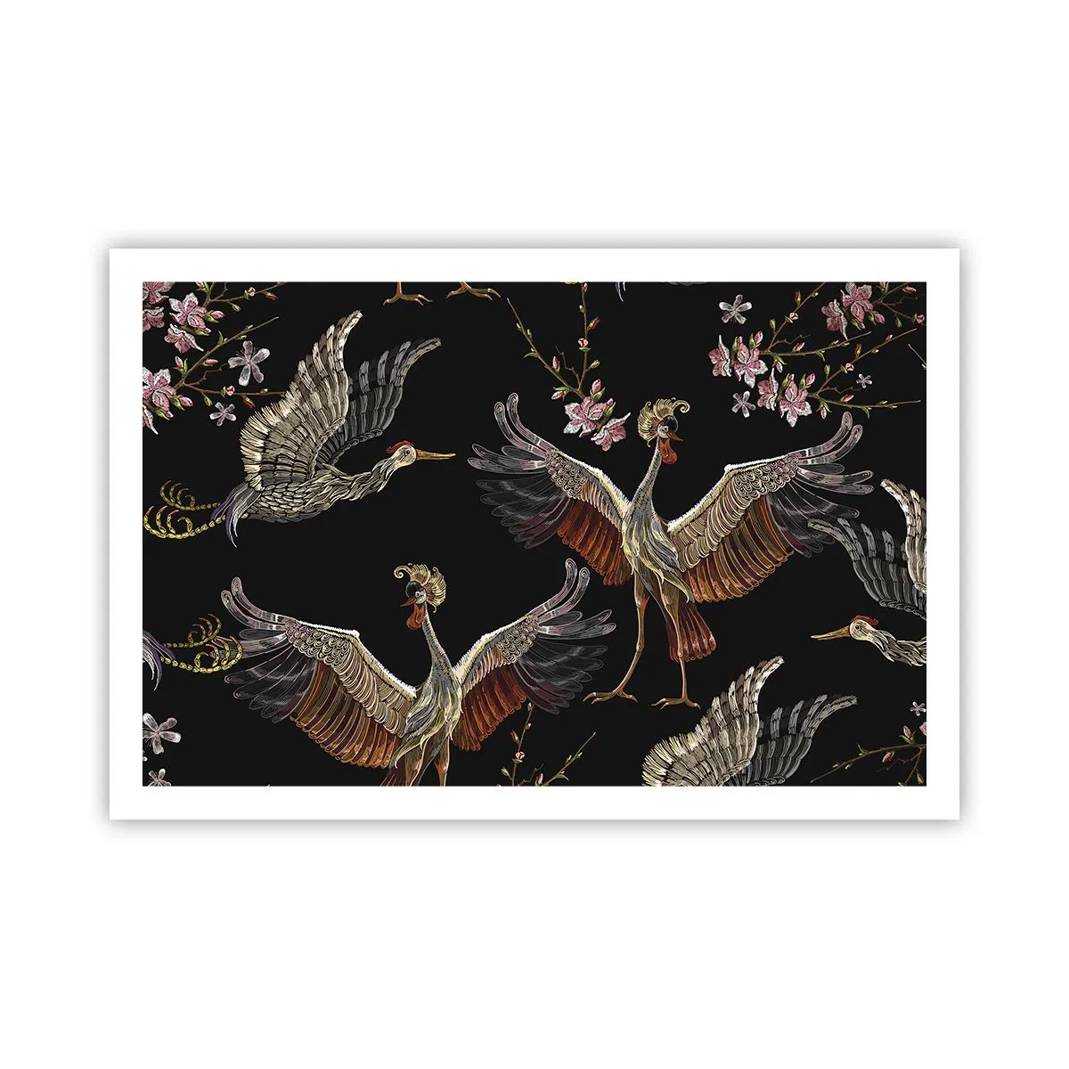 Poster - Fairy Tale Bird - 91x61 cm